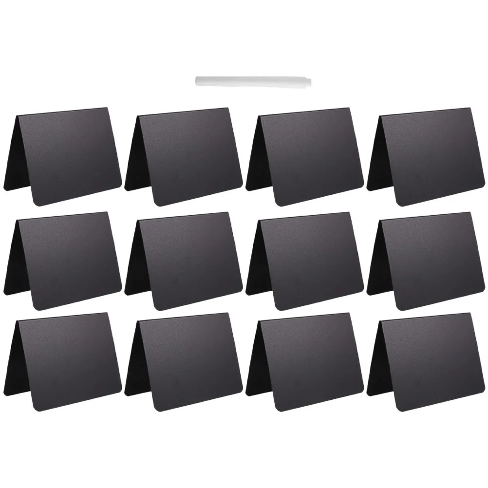 1 مجموعة السبورة علامة السعر علامات السبورة لسطح المكتب قابلة لإعادة الاستخدام قابل للمسح رسالة مجلس ديكور للطاولات متجر المنزل مكتب الزفاف #6