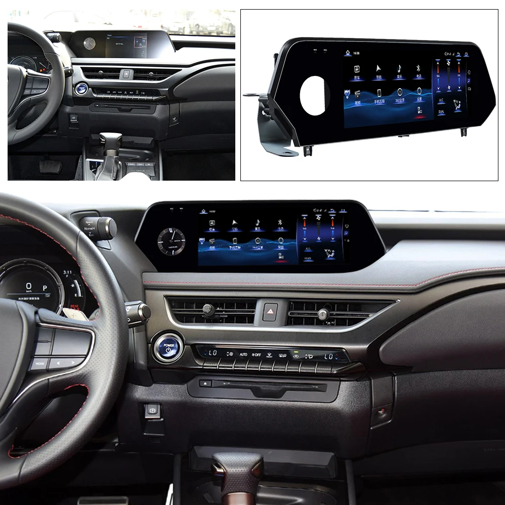 Touch Screen Android Car Player 10.25 Inch OLED UX 2019 LHD Dashboard WiFi 4G BT DSP 1 Year
