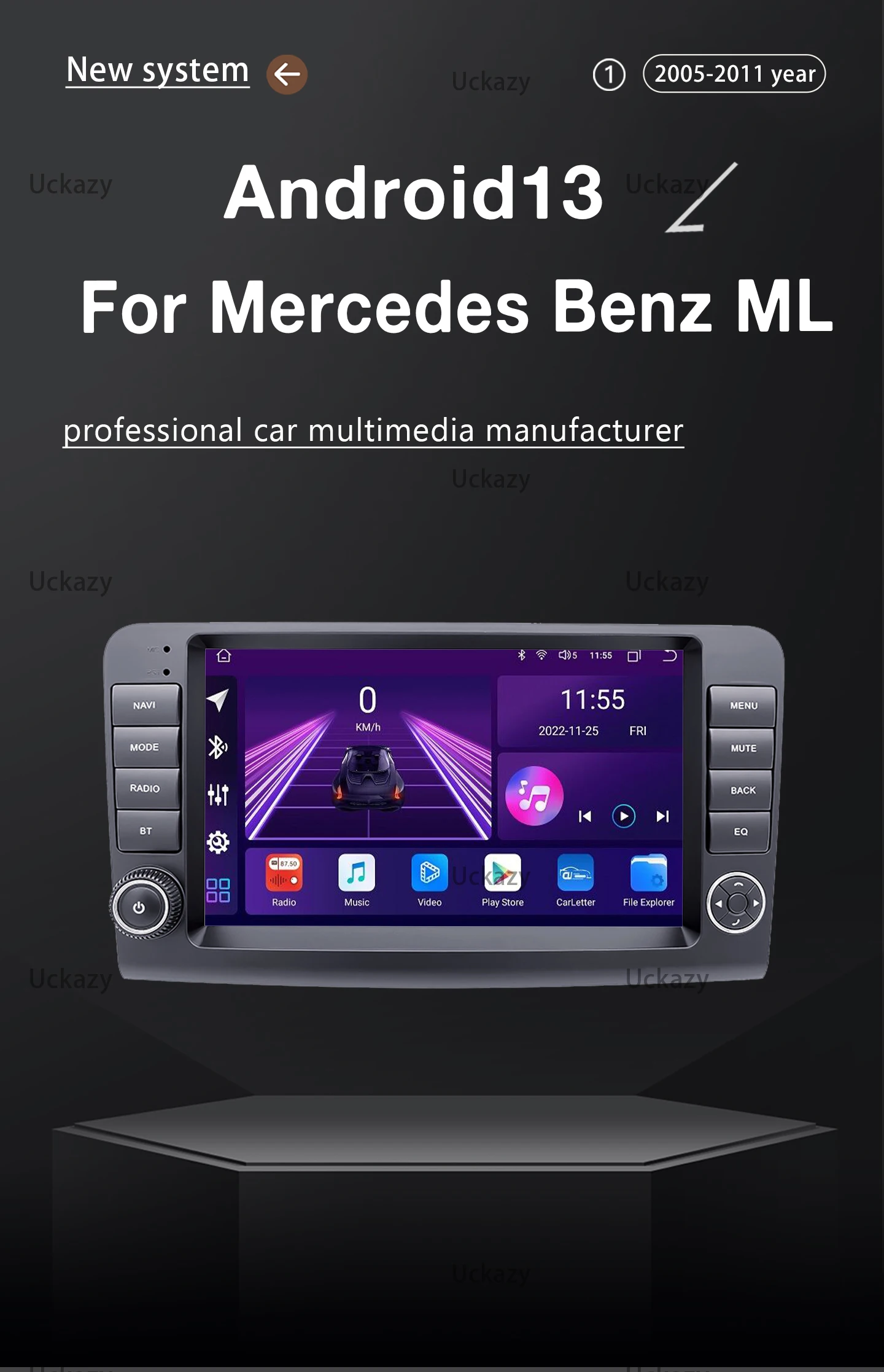 Car Radio For mercodes Benz ML W164 X164 ML350GL500GL320 ML320 GL350 GL350GL450 Multimedia GPS Audio Navigation sttereo Carplay