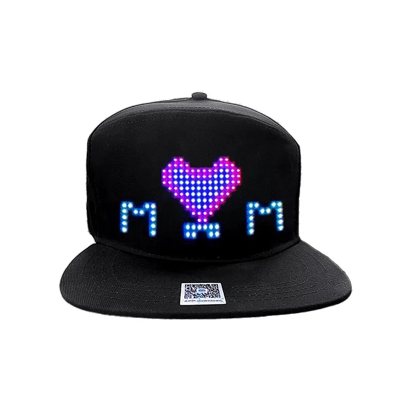 everbright-store-led-electronic-display-hat-app-bluetooth-diy-advertising-hat-team-building-concert-party-hat