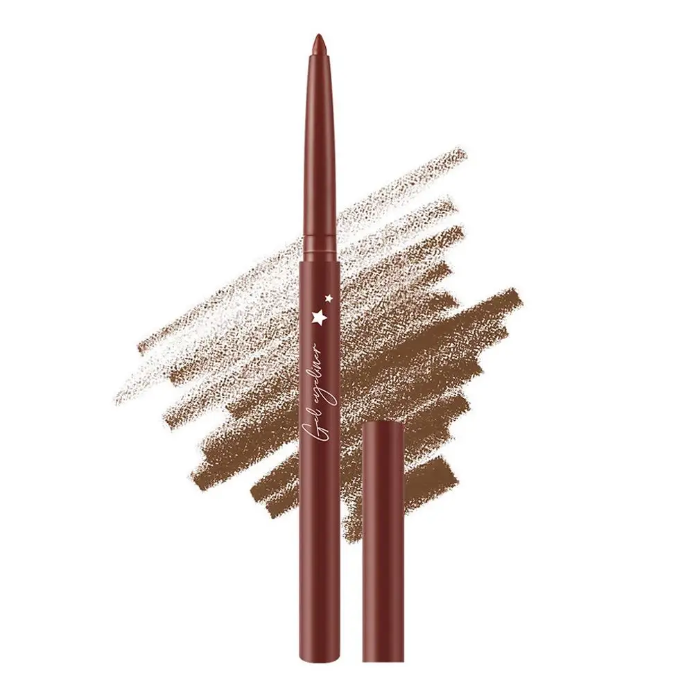 1Pc Eyebrow Eyeliner Pencils Makeup Waterproof Eye Nice Brown Brow Black Natural Color Pen Cosmetic Long-lasting Beauty Too G5J4