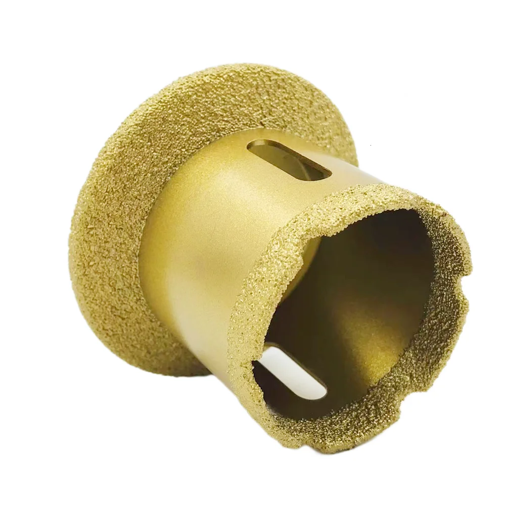 1 ชิ้นสูญญากาศ Brazed Hole เจาะ Diamond Hole Saw เจาะ Core Bits สําหรับกระเบื้องหินอ่อนกระเบื้องพอร์ซเลนอ่างล้างหน้า Hole เปิด
