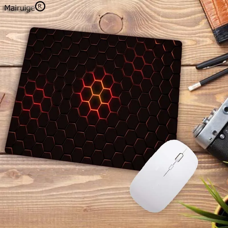 MRGBEST Hexagon Geometry Mouse Pads Gamer Big durable rubber base Precision weaving  cloth mice mat for home or office desk pad