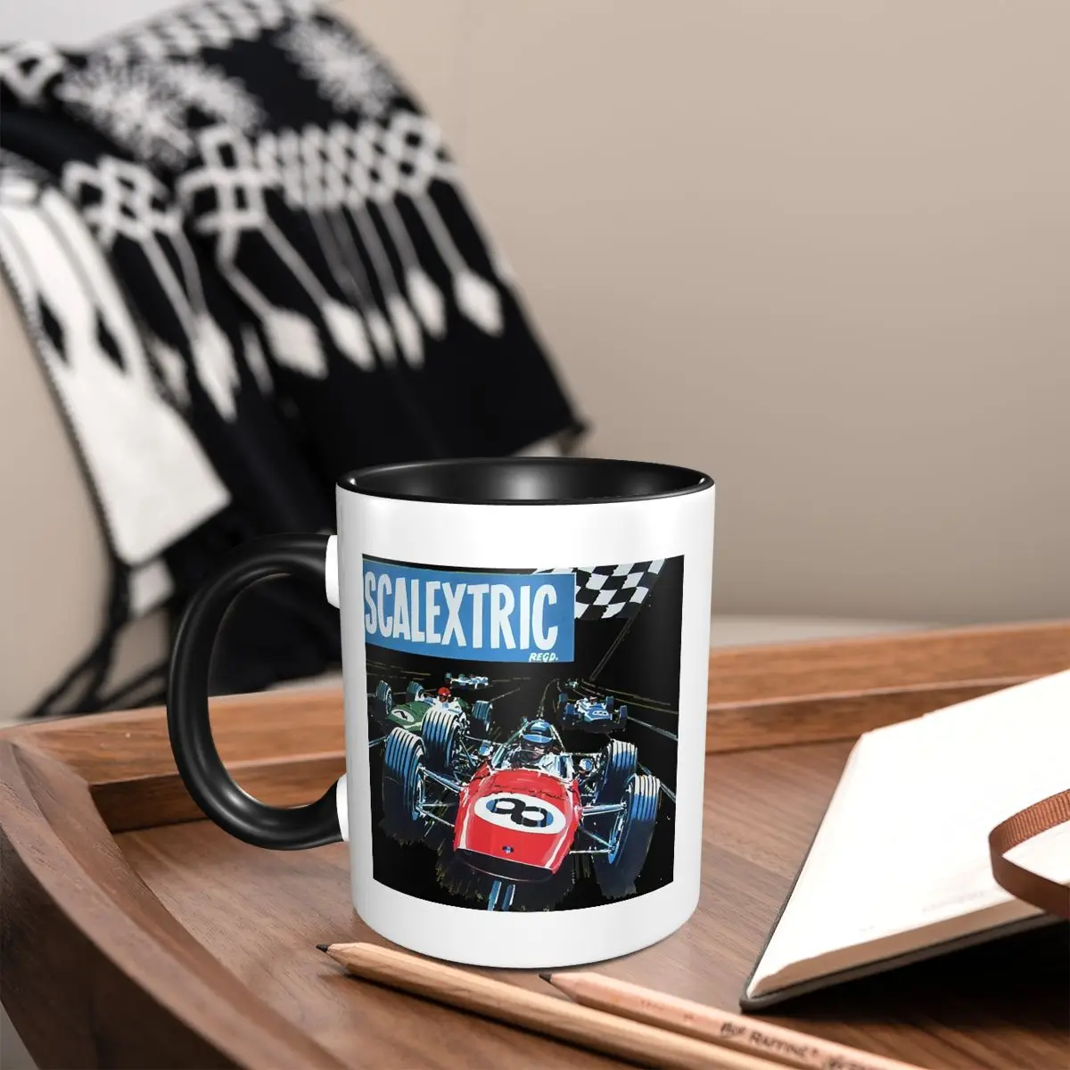 

Scalextric Classic Mug Funny Ceramic Coffee Cups Tea Mugs Milk Cup Drinkware Gift for Woman Man