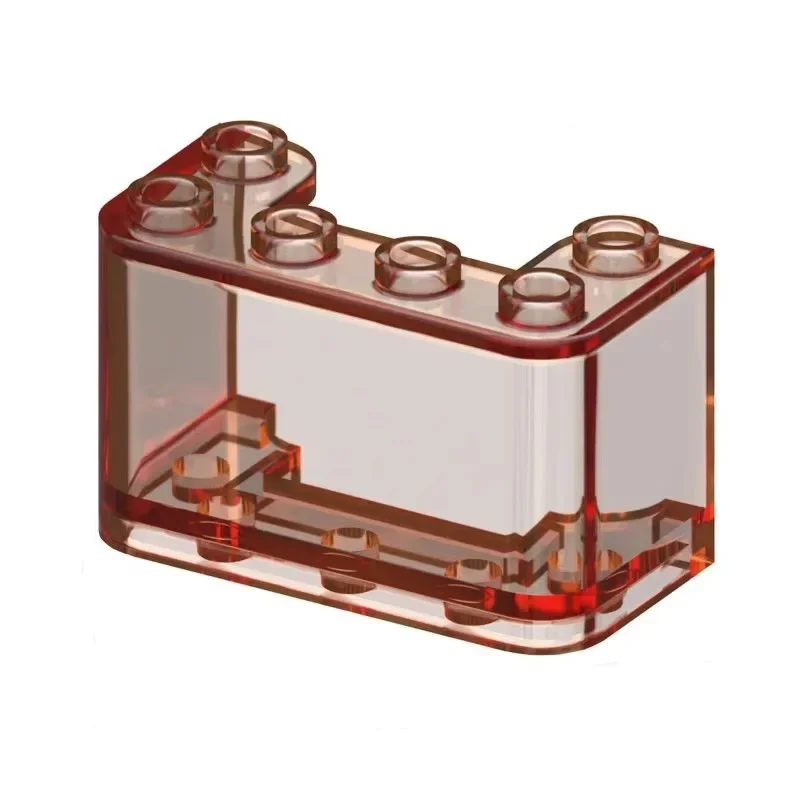 [18Pcs]【50g】 4594 2x4x2 Vertical Windshield Bay Window, Children DIY STEM Building Blocks Toy, Gifts For MOC Creators Group