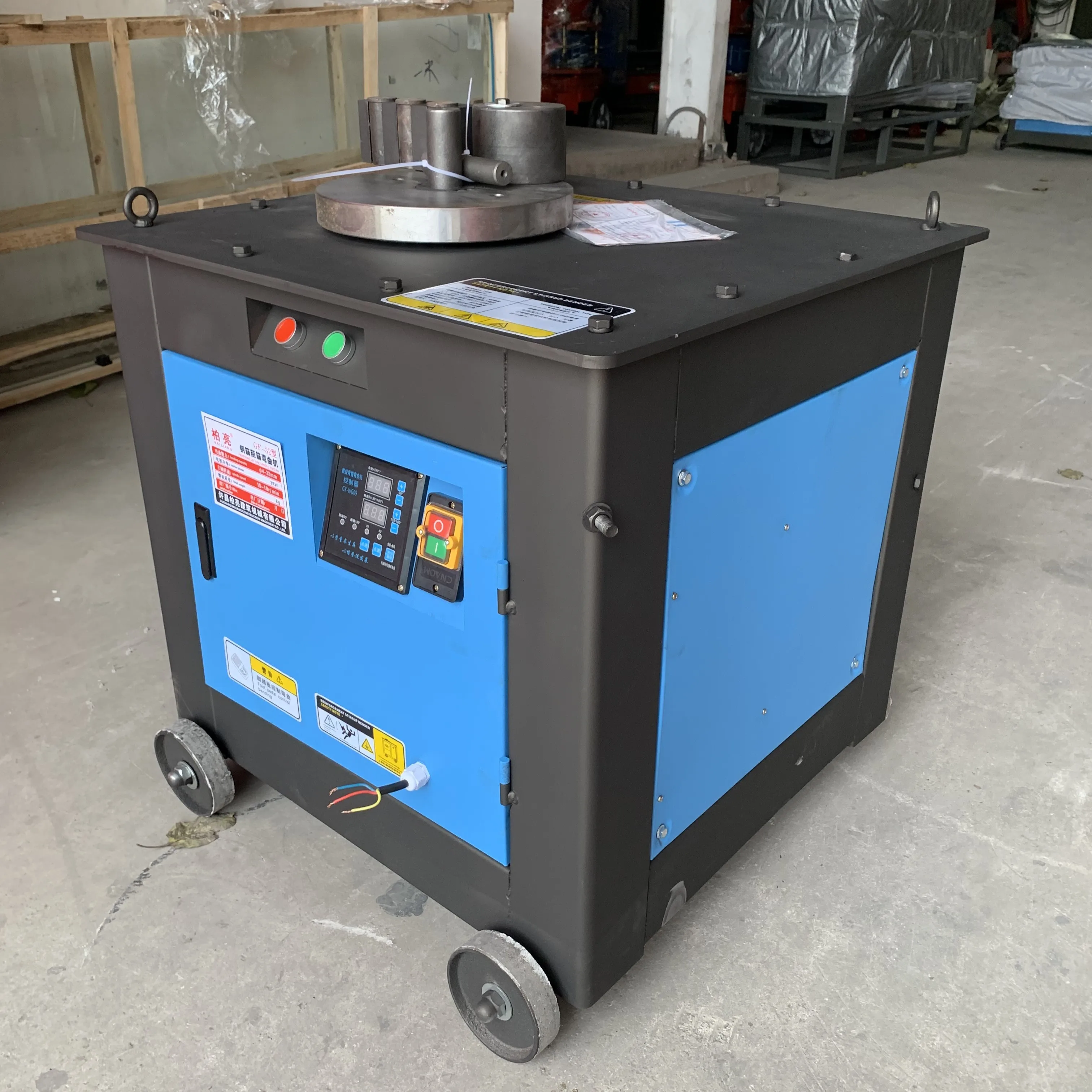 High-Speed Rebar Bending Machine CNC Automatic Hoop & Stirrup Bending for House Construction with Steel Bar Motor Core Component