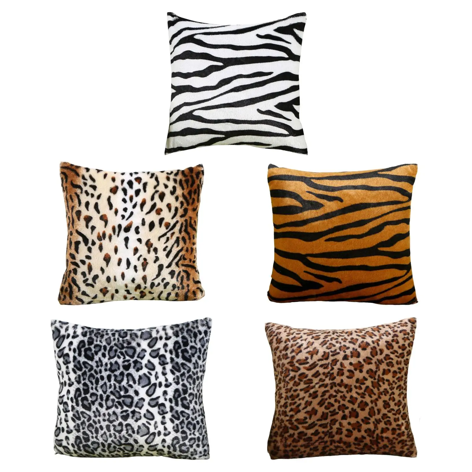 

Cushion Cover Pillow Covers with Hidden Zipper for Wedding Nursery Room Bed