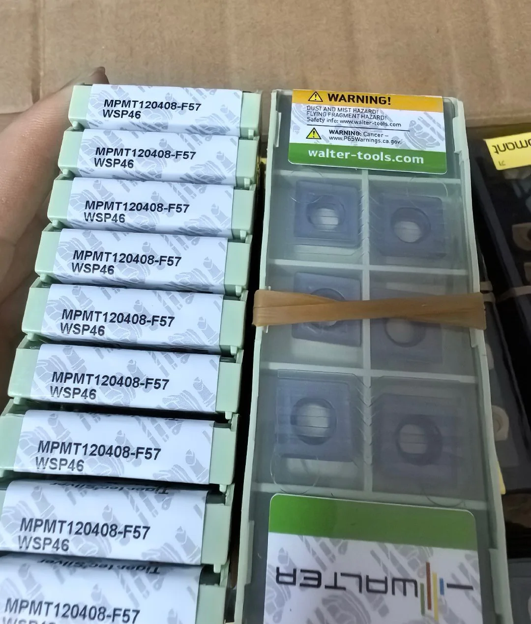 

Hard alloy cutting blades MPMT120408-F57 WSP46