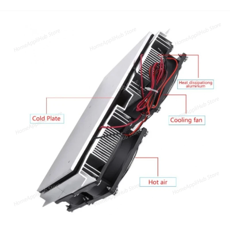 

Semiconductor Refrigeration Sheet 12706 Refrigeration Module Set, Refrigeration Plate Cold Surface Cooling 12V240W Refrigerator
