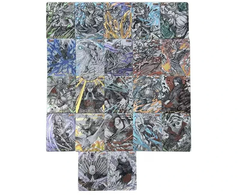 DIY Naruto Naruto, Sasuke Hinata, I Love Luo Yu Zhiha, Banako Organized Anime Collection Cards