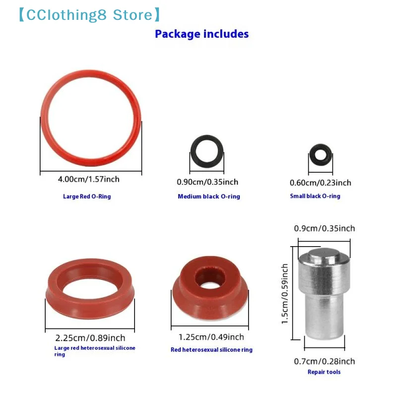 Seal O-Ring Maintenance Kit Compatible With Jura Coffee Machines Fully Automatic Coffee Machines Brewing Seal Kit【AliS8】 image 6