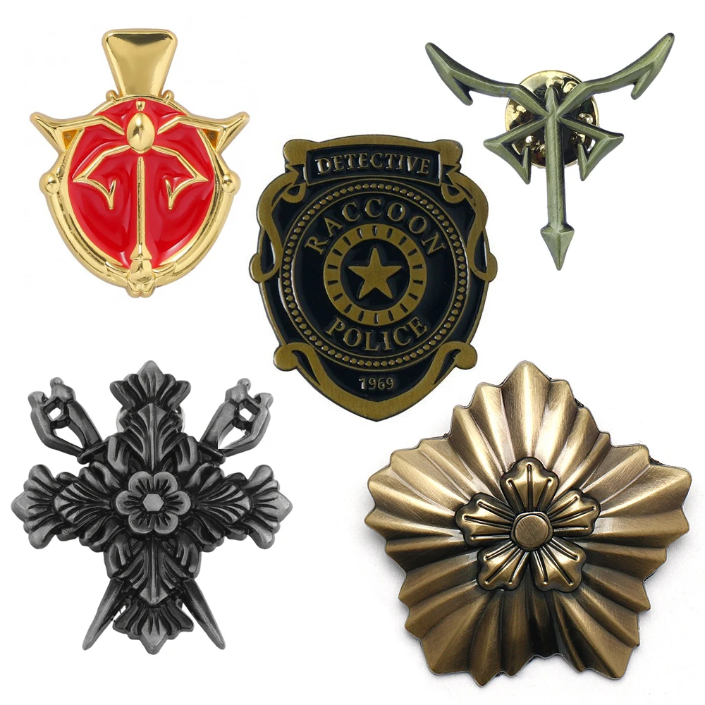 Game Shooting Games Resident Evil 4 Brooch 