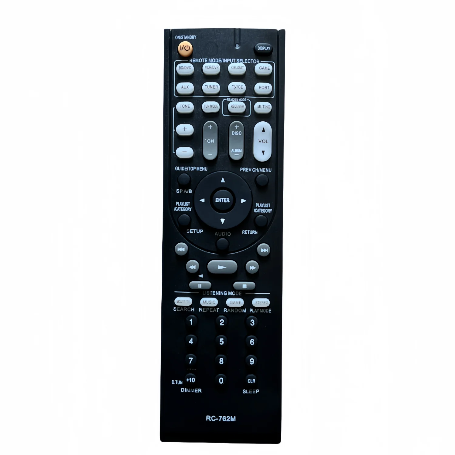 New RC-762M Remote Control for ONKYO AV Receiver AVX-280 AVX-290 HT-R280 HT-R290 HTR380 HT-R390 HT-RC230 HT-S3300 HT-S3400