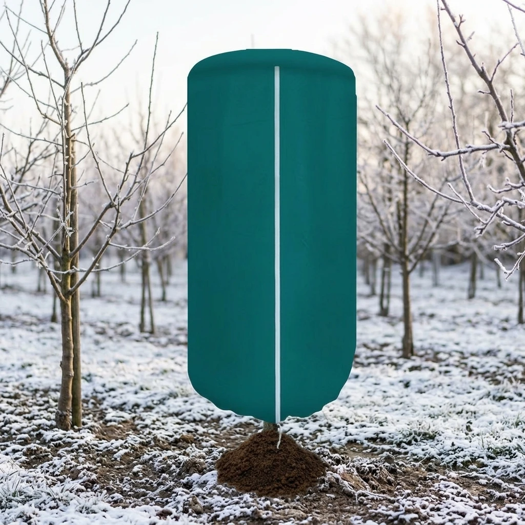 Plant Winter Protect Cover Thickened Non-Woven Fabric Frost Guard Zippered Barrier for Fruit Tree Garden Outdoor Protection