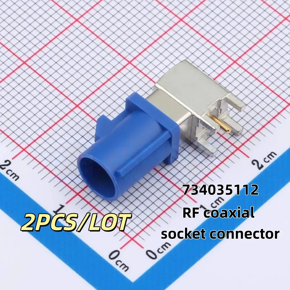 2PCS/LOT 734035112 73403-5112 0734035112 RF coaxial socket connector New and Original