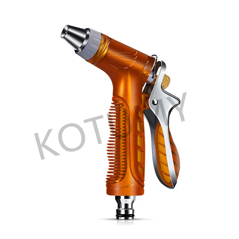 Household Tap Water Pressurized Booster Water Gun High Pressure Car Wash Spray Gun Head Flushing Floor All Copper Accessories