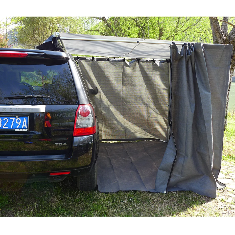 2M 2.5M  Outdoor Canopy Retractable Rv 4x4 Suv Folding Awning Tent