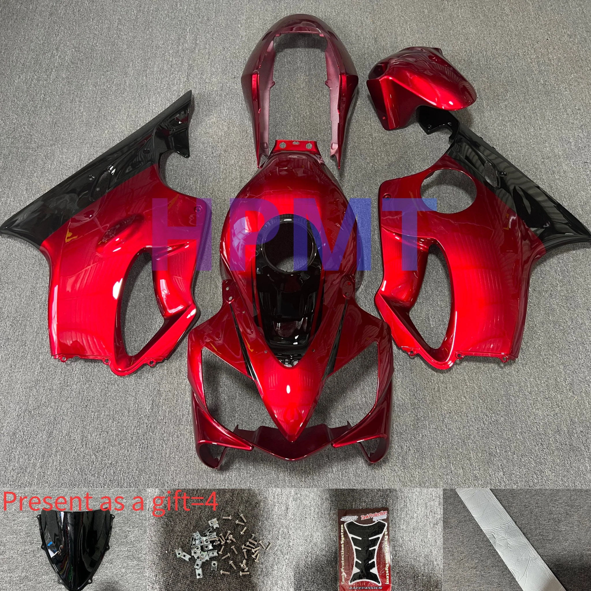 

Новый комплект обтекателей для мотоцикла из АБС-пластика, подходит для Honda CBR600F 2004-2007 CBR600F F4I SPORT 2005 2006, полный обтекатель кузова