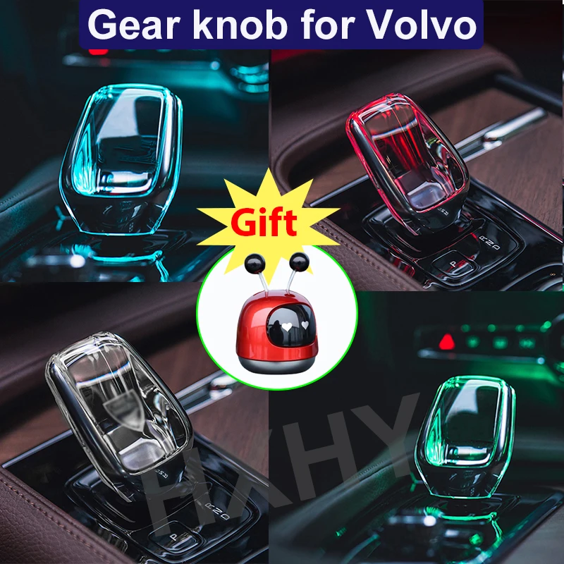 Crystal Gear Shift Knob Handle Car Accessories Modification For volvo xc60 s60 v60 xc90 s90 v90 2021 202