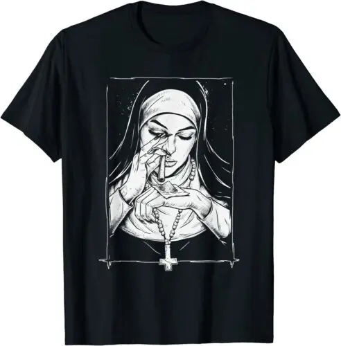  Funny Unholy Nun T-Shirt