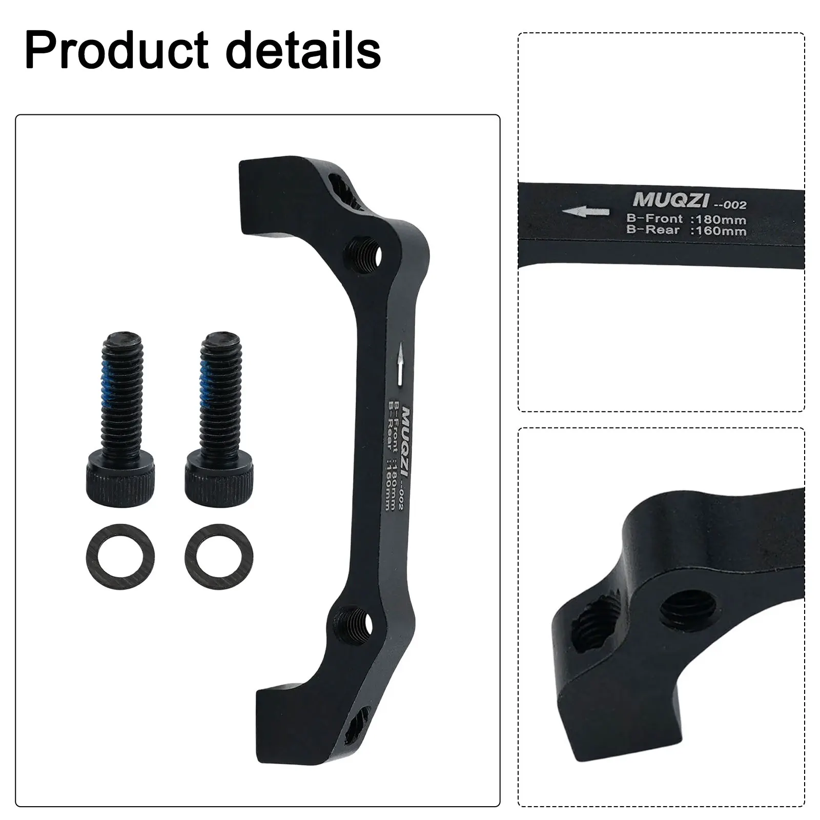 Aluminum Alloy Bicycle Disc Brake Steady Support User-friendly Design CNC Precision Cutting Easy Installation Bike Repair