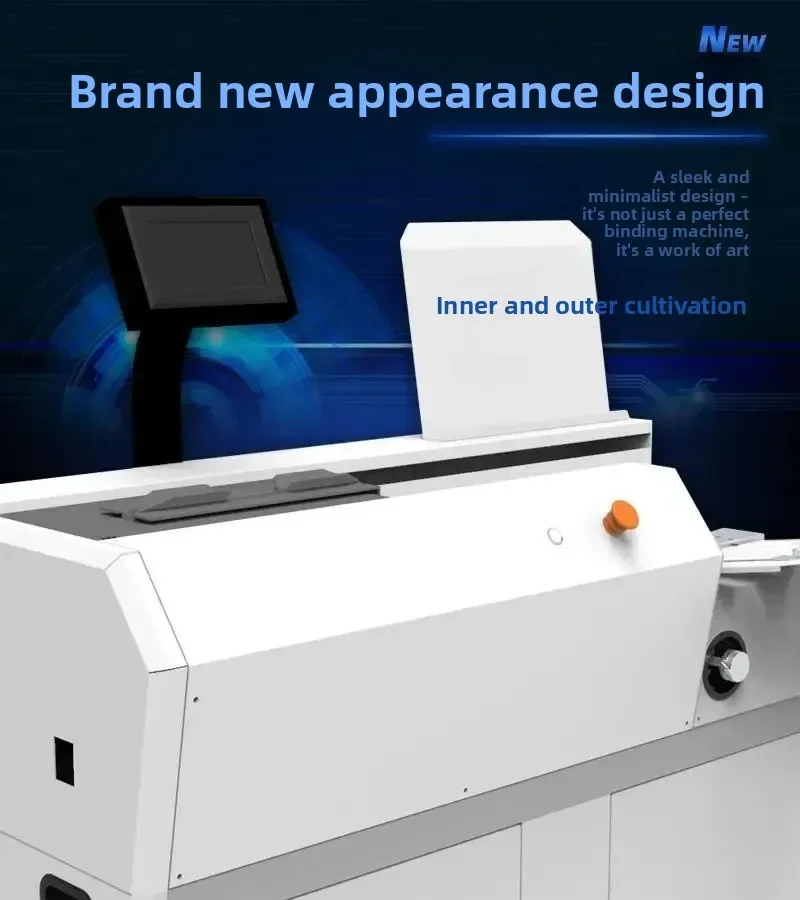 Paper cutting machine, wireless programmable touch screen binding machine, paper cutting machine