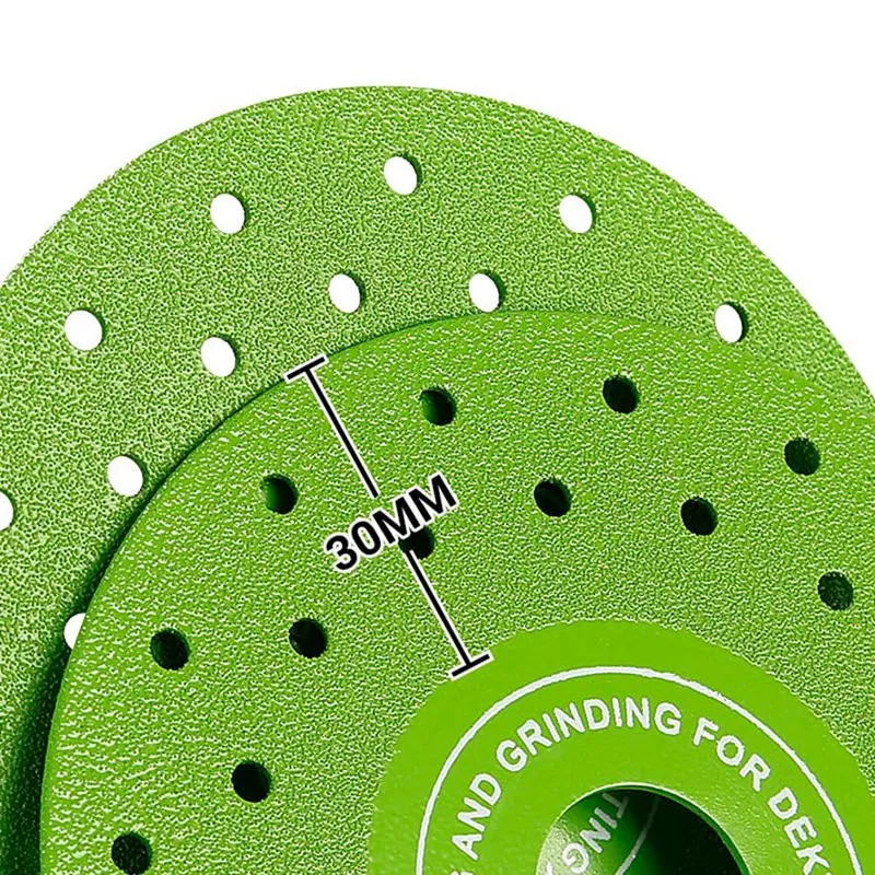 Disco de hoja abrasiva plana multioloro ultrafino soldado al vacío de 115MM para hoja de sierra de diamante para azulejos de cerámica de porcelana, 3 uds.