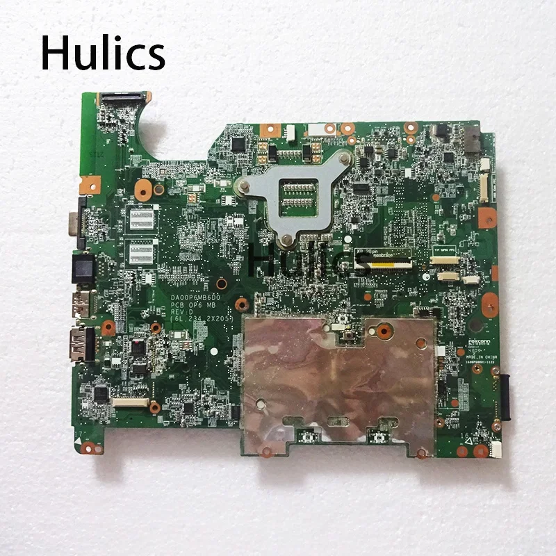 Hulics Used 578701-001 NOTEBOOK PC DA00P6MB6D0 For HP Compaq Presario G71 CQ71  CQ61 Laptop Motherboard GL45