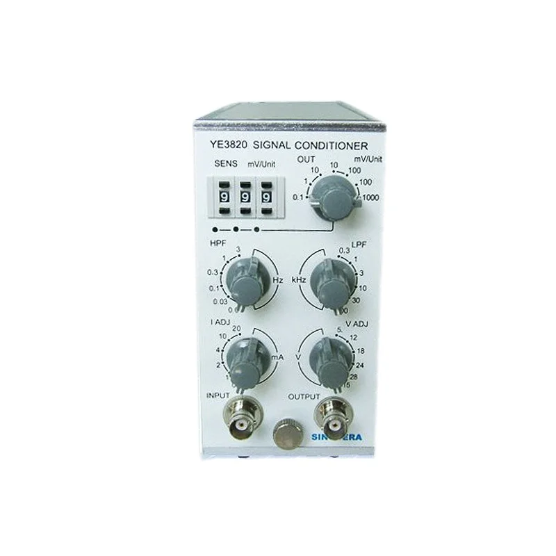 4 Channels IEPE Signal Conditioner
