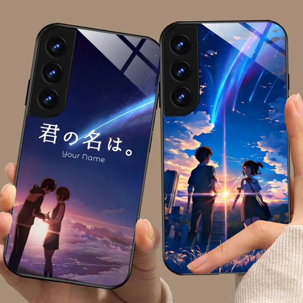Anime Your Name Phone Case for Samsung Galaxy A56 55 54 53 52 51 36 35 34 23 16 15 5G Glass Protective Cover