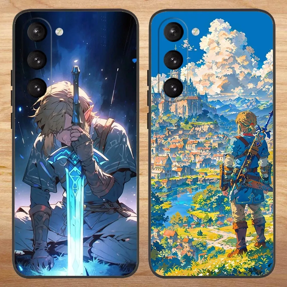 

Game The L-Legend of Z-Zeldas Phone Case For Samsung S23,23,22,30,21,10,9,Note20 Ultra,Lite,Ultra,5G,Plus,FE,Black Soft Case