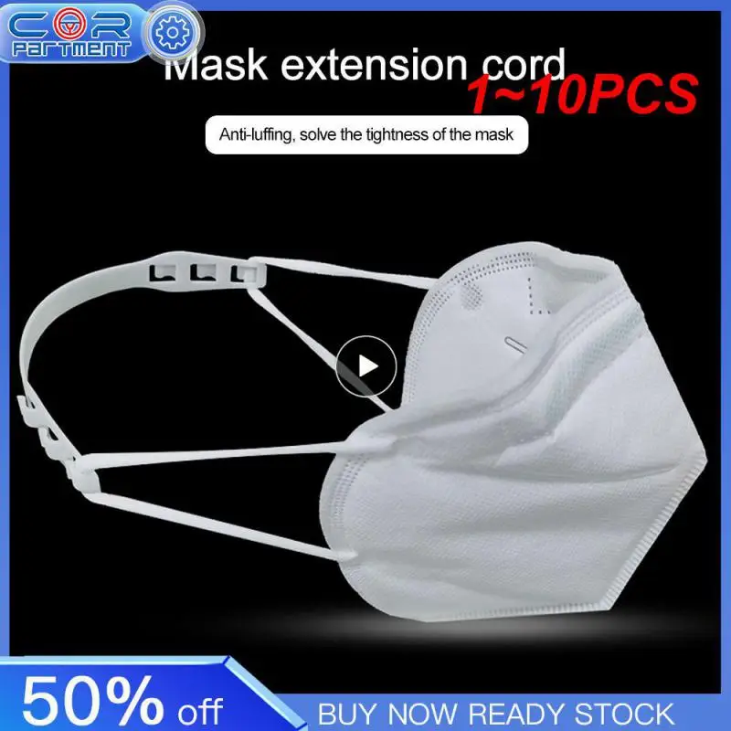 

face mask clip Extension Hook Adjustable Ear protector Strap Extender Belt Reusable Silicone Masks Buckle Holder lanyard