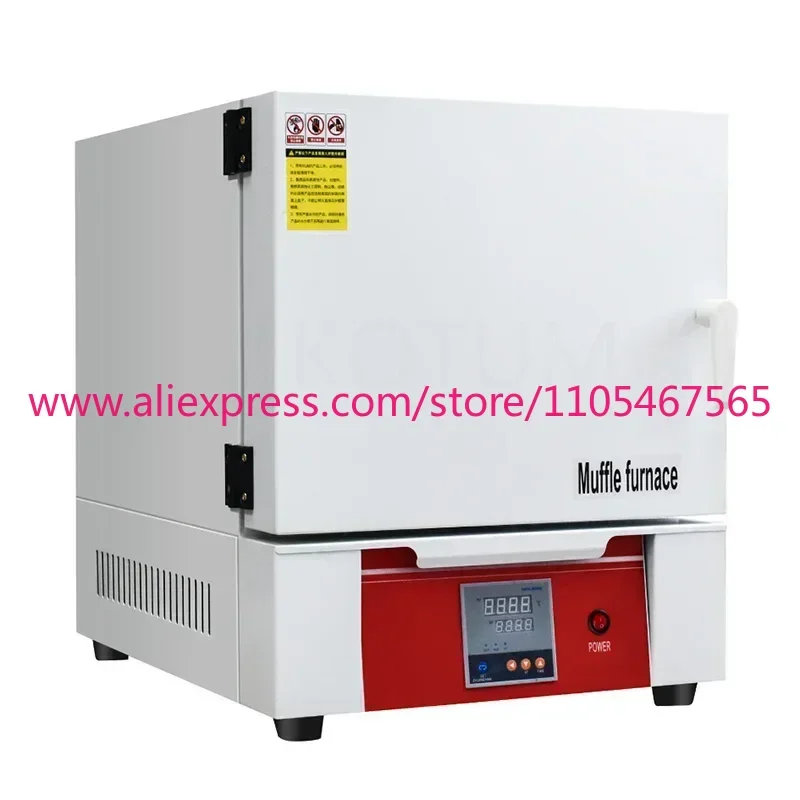 1PCS 5KW Industrial Resistance Furnace Laboratory  High Temperature Treatment Furnace   Box Type Muffle Furnace YTH-5-12