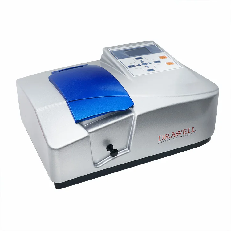 DV-8200 Visible Spectrophotometer Single Beam UV VIS Spectrometer Spectrophotometer Manufacturers