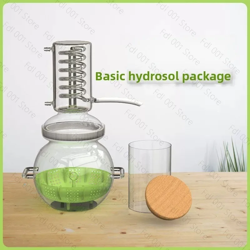 Distillator Glass Distillator Household Small Essential Oil Distillation Perfume Pure Dew Distillation Machine Essential Oil