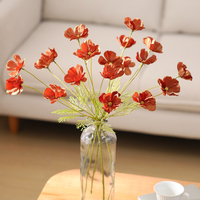 1/3/5Pcs 60cm 4 Head Artificial Flowers Bouquet Fake Flowers For Home Decor Garden Party Wedding Decoration Diy Accessories