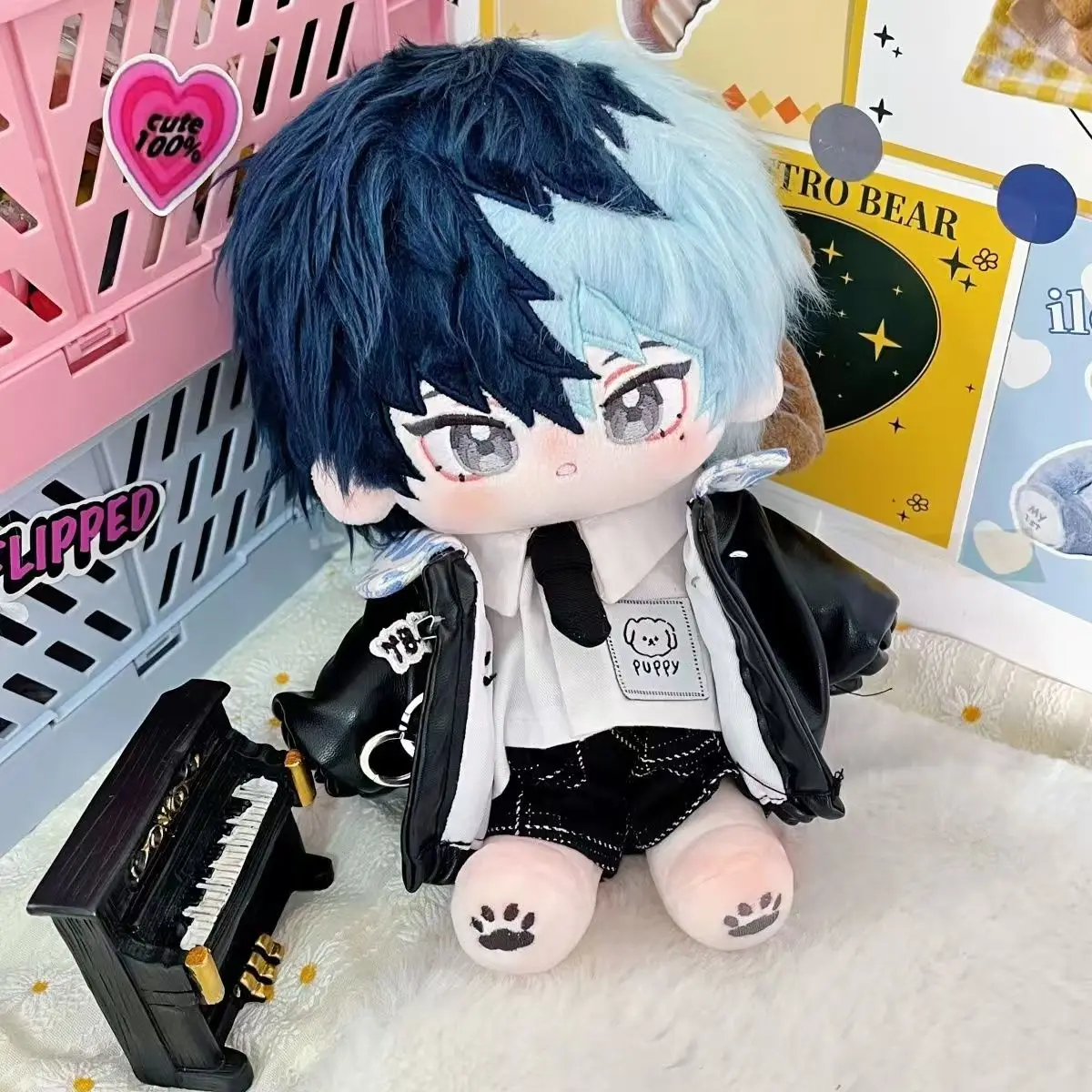 20 センチメートルゲーム Pjsk 初音ミクカラフルなステージ青柳トーヤアニメフィギュアコスプレ人形かわいいぬいぐるみ