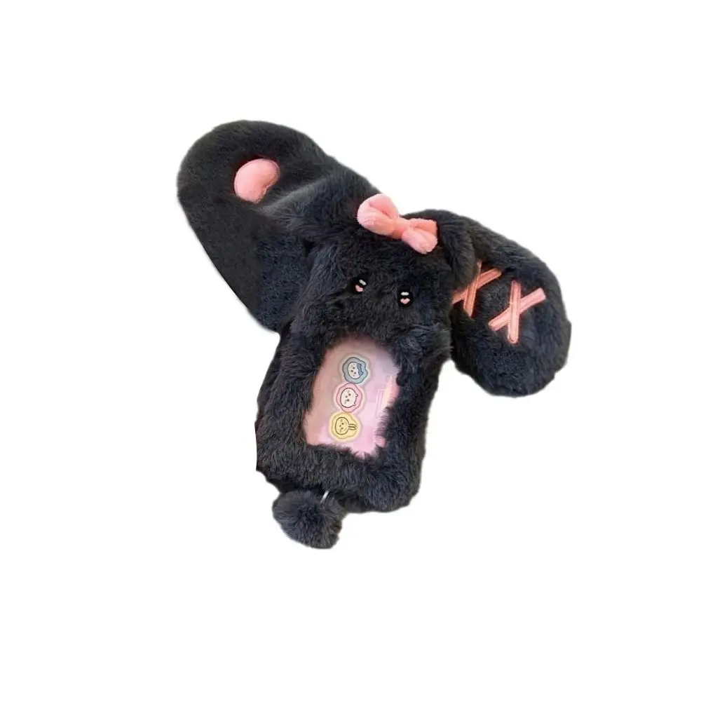 Cute Multifunctional Photocard Case Animal Shape Portable Photo Card Holder Durable Card Case Gift