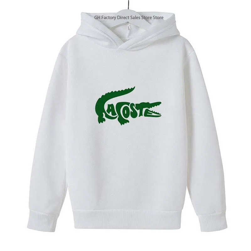 Kinder Frühling Herbst lässig einfache Brief druck Langarm Hoodie 2-13 Jahre Jungen Mädchen tägliche Outfits Tops Kinder kleidung