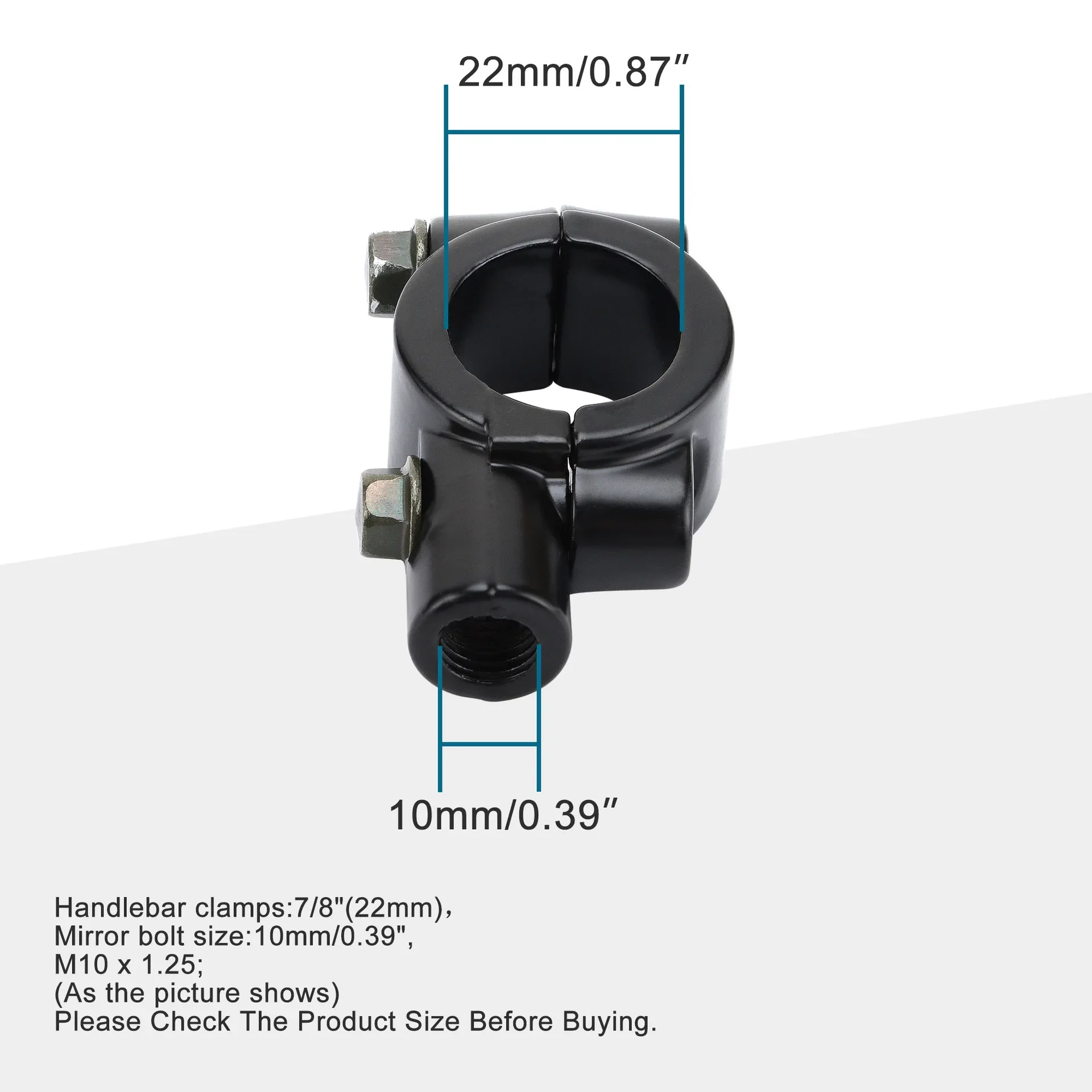 Motorcycle Rearview Mirror Base Screw