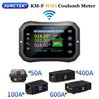 KM105F KM110F KM140F KM160F KM-F Series WiFi Remote RV Coulomb Meter Electric Vehicle Lead-acid Lithium Battery Bidirectional