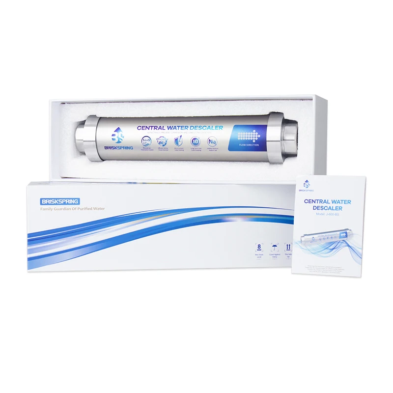 STLF Premium Eco-Friendly Salt-Free Whole House  Water Softener  Q1 Scale Preventer System with Certified Safety