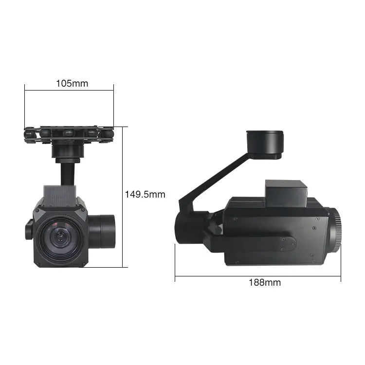 FH336 V2 36X Optical Zoom  with 3-axis Gimbal Ethernet Version