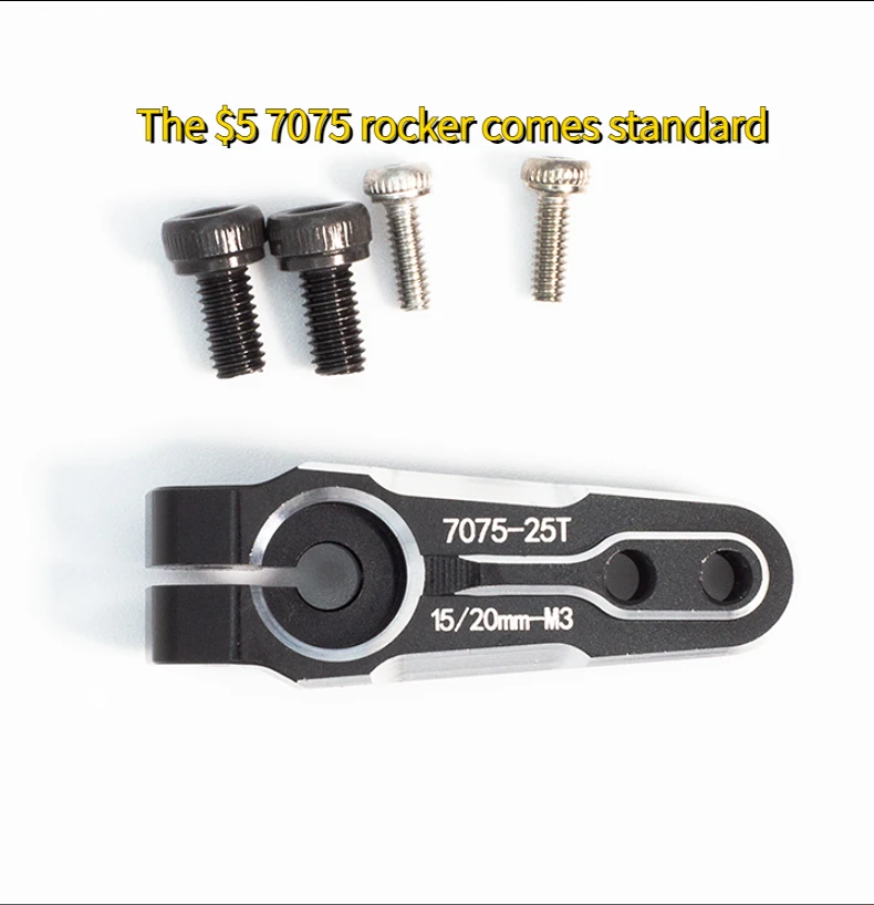 YANTRS 70G All-Steel Helical Gear Ultra-High Speed 0.04Sec 27KG Short Shell Brushless Digital Servo, Suitable For 1/10 Drift Rac