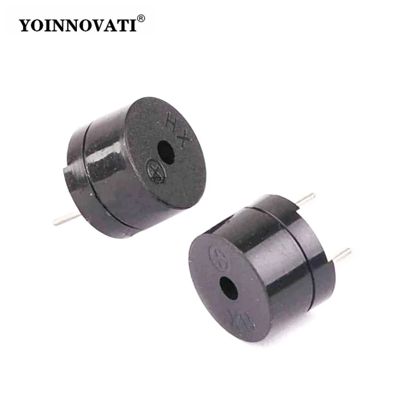 10pcs 12085 Passive Buzzer 12MMx8.5MM 16R 16ohm Resistance 2KHz 3V 5V 9V 12V in Common Use Mini Piezo Buzzers for Arduino
