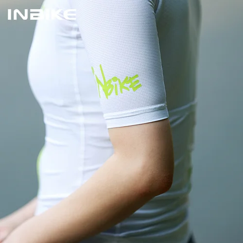 Imagen 2 del producto INBIKE 2025 Jersey de ciclismo para mujer, camisetas de manga corta para bicicleta de montaña, camisa para mujer, ropa de ciclismo ultra transpirable