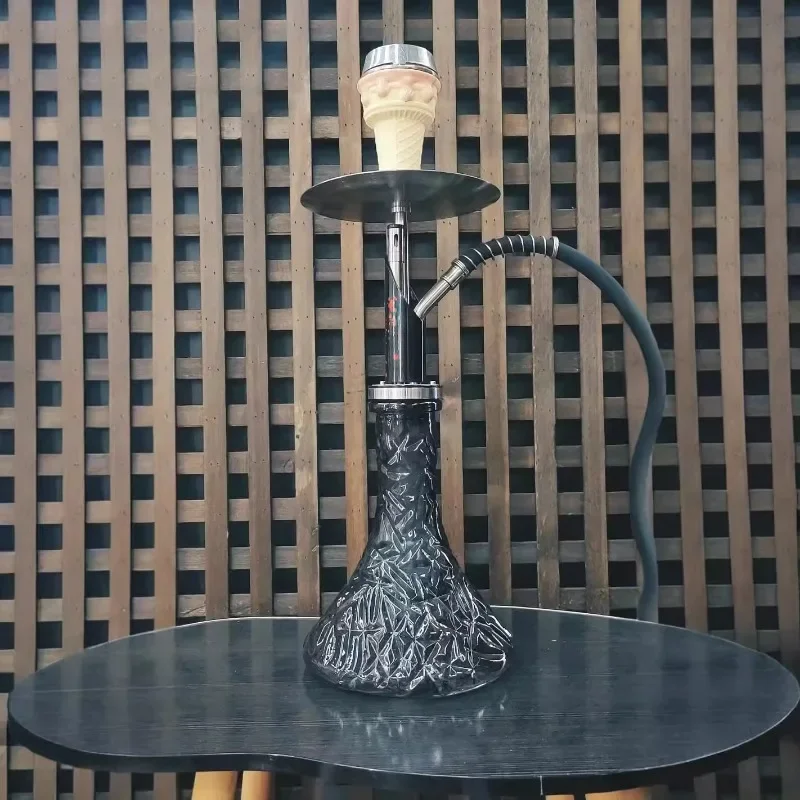 

Stainless steel colorful elements large shisha