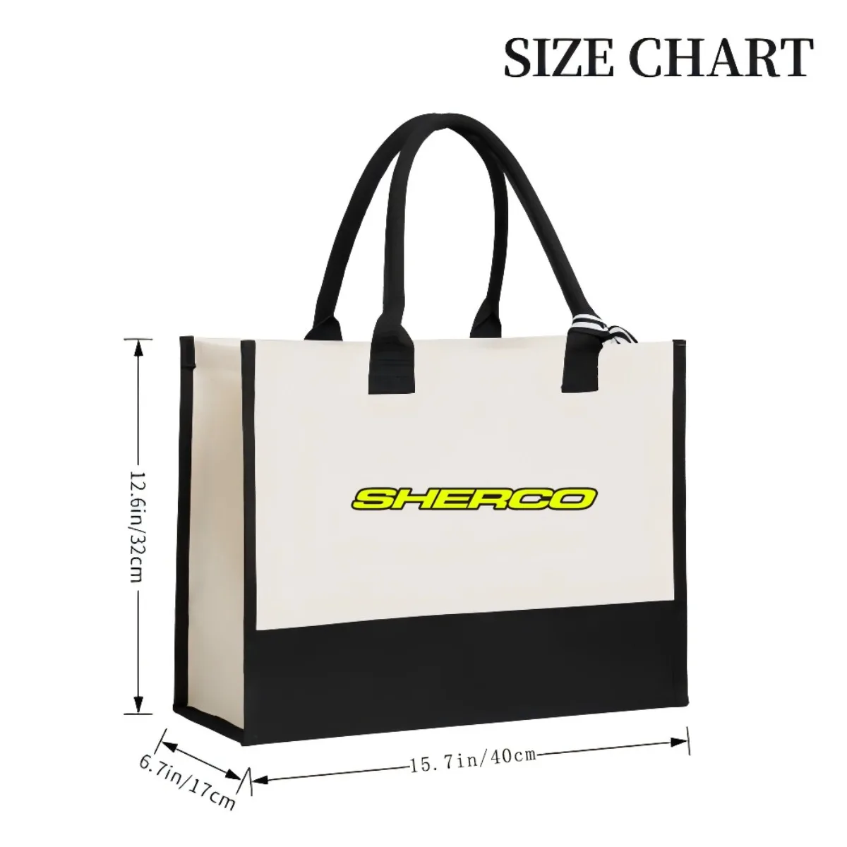 Sherco 2026 وصول جديد موضة عملية واسعة قابلة لإعادة الاستخدام حمل حقيبة نمط طباعة 2 لهجة الثقيلة حقيبة كتف كبيرة للجميع #3