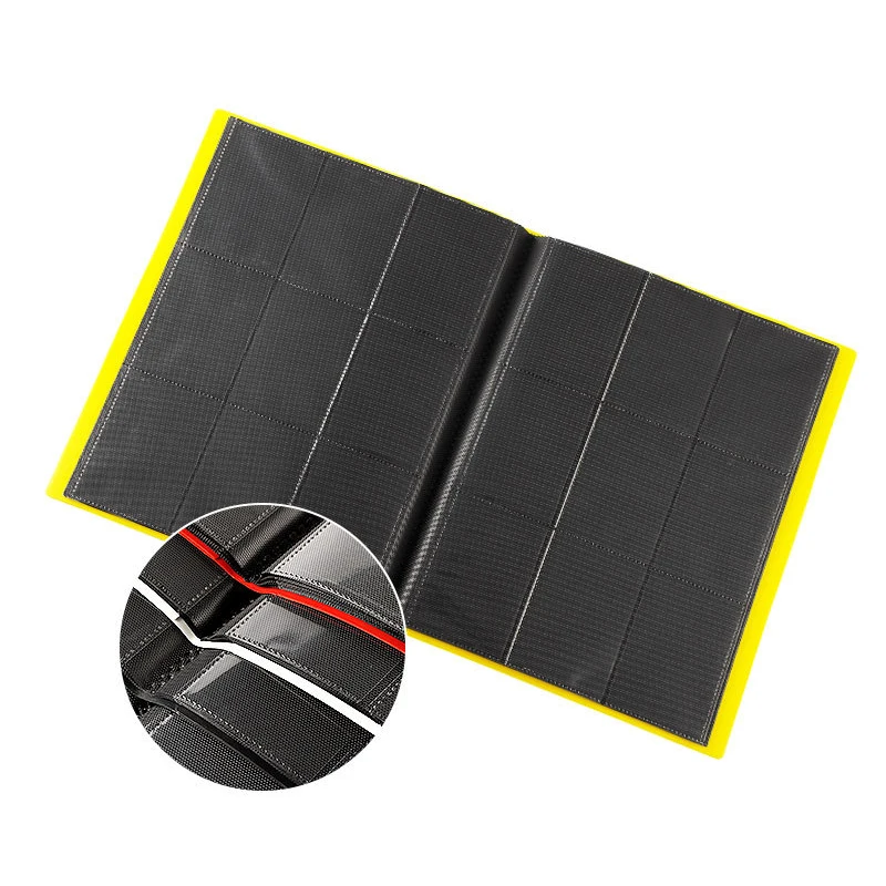 9 Pocket 20 Sheets Card Holder Transparent Card Storage Organization Album Folder Collection Book Desktop Photocard Picture Case