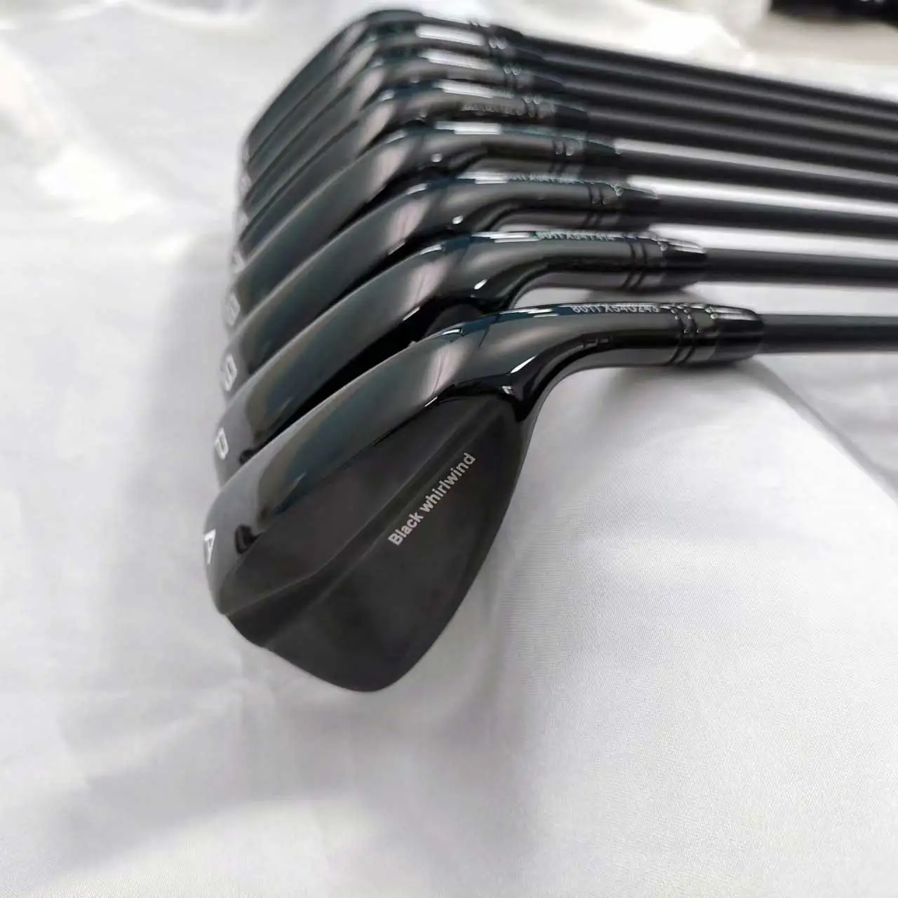 Black whirlwind golf irons,790 iron sets,8pcs/set,golf iron sets,Right hand, graphite shaft, forged 4~9PA